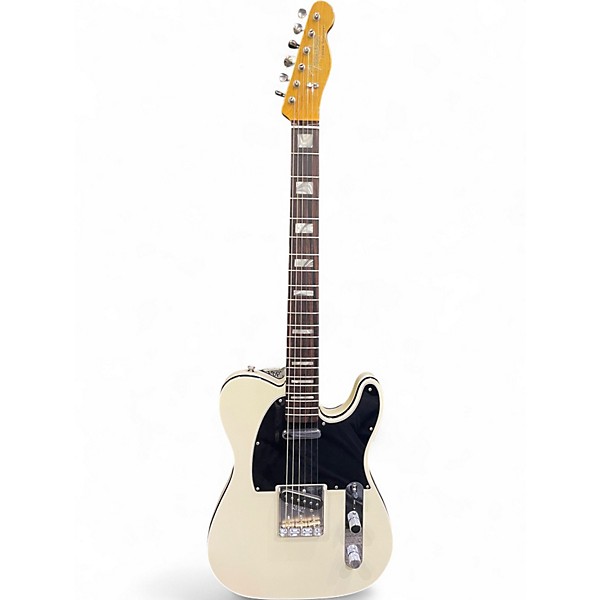 Used Fender Telebration 62 Tele Custom Olympic White Solid Body Electric Guitar