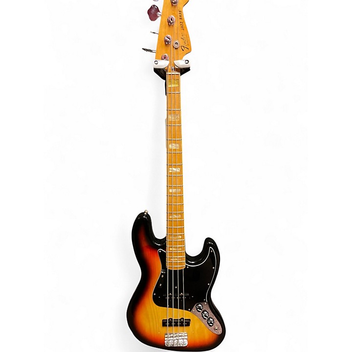 Vintage 1979 Fender 1978 JAZZ BASS 3 Tone Sunburst Electric Bass