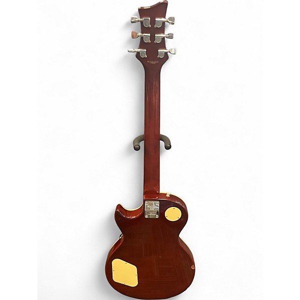 Used Palmer PE-LPS Crimson Red Trans Solid Body Electric Guitar