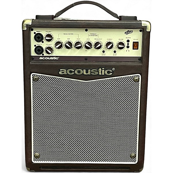 Used Acoustic A20 20W Acoustic Guitar Combo Amp
