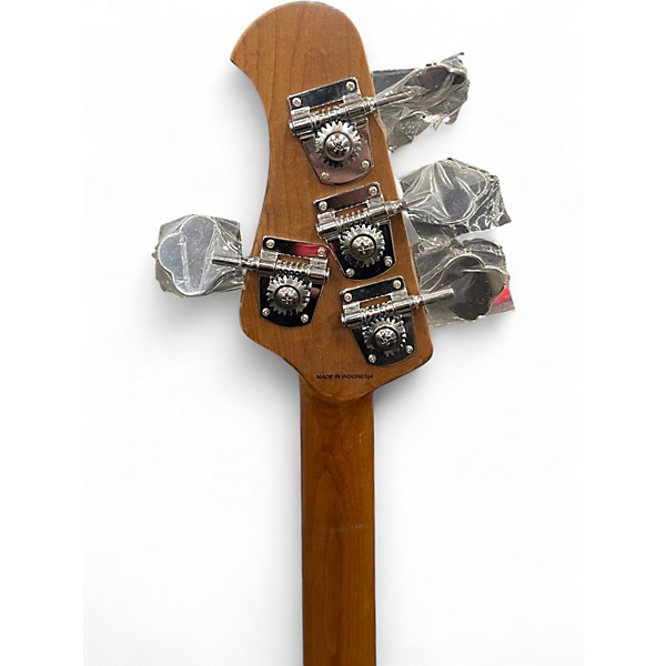 Used Sterling by Music Man STINGRAY4 CHERRY BURST Electric Bass Guitar