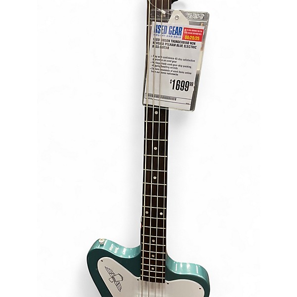 Used Gibson Thunderbird Non Reverse Pelham Blue Electric Bass Guitar