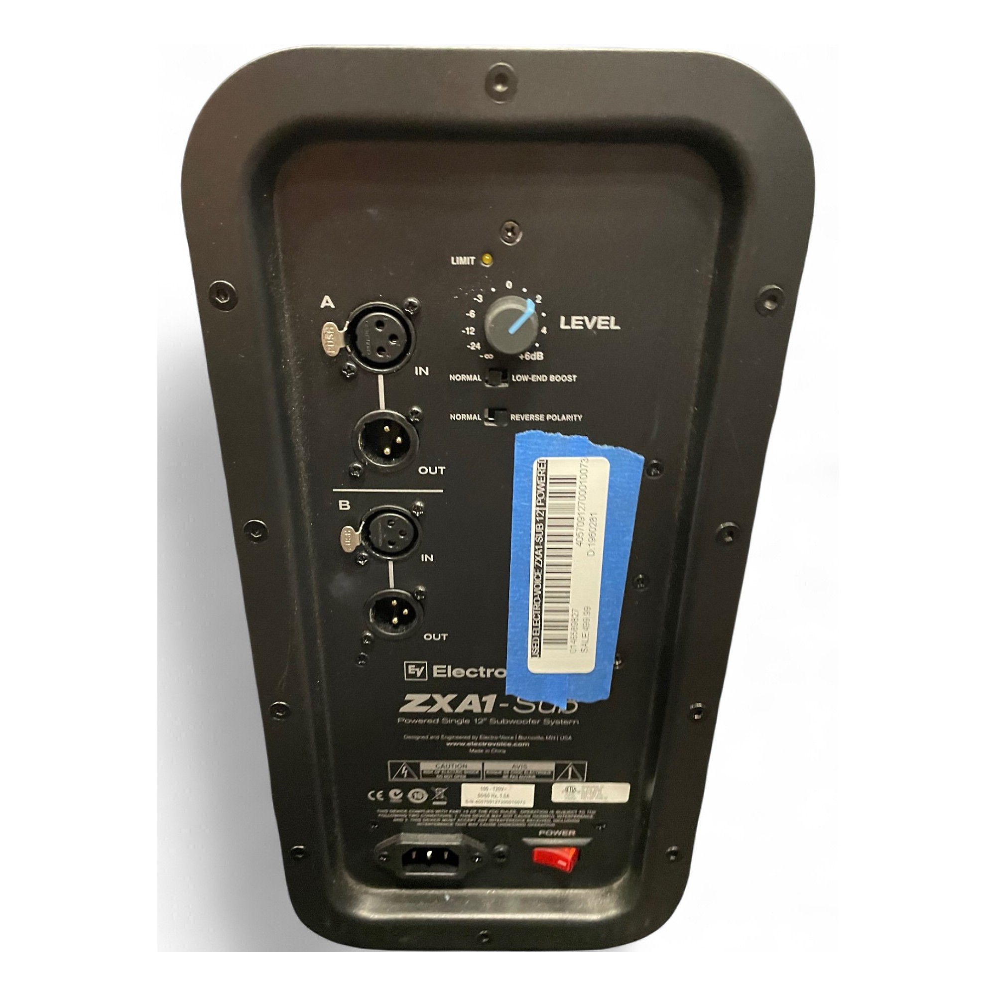 STUDIO VOICE 12冊 Electro-Voice ZX1-Sub - 12-in Passive Subwoofer