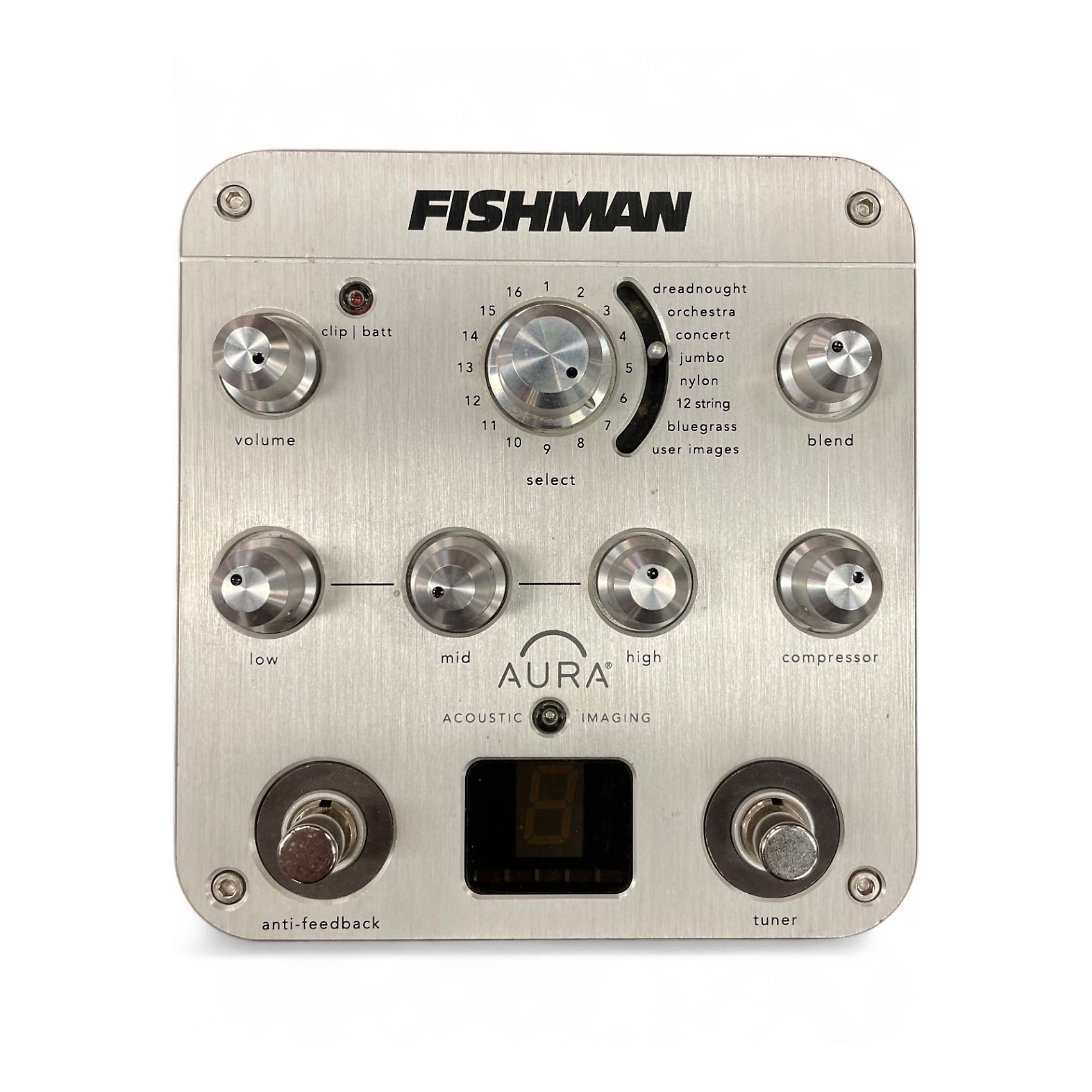 Used Fishman Aura Spectrum DI Imaging Guitar Preamp | Guitar
