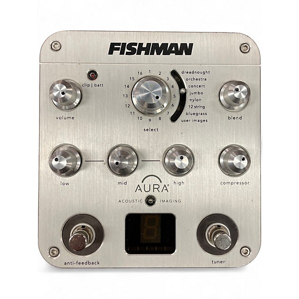 Used Fishman Aura Spectrum DI Imaging Guitar Preamp