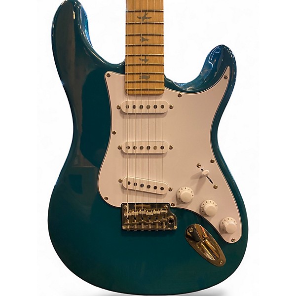 Used PRS SE Silver Sky Nylon blue Solid Body Electric Guitar