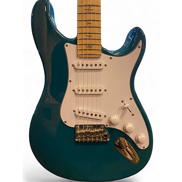 Used PRS SE Silver Sky Nylon blue Solid Body Electric Guitar