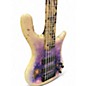 Used Spector NS-5XL Purple to White Reverse Burst Electric Bass Guitar