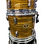 Used Pearl 5 Piece Vision gold oyster Drum Kit