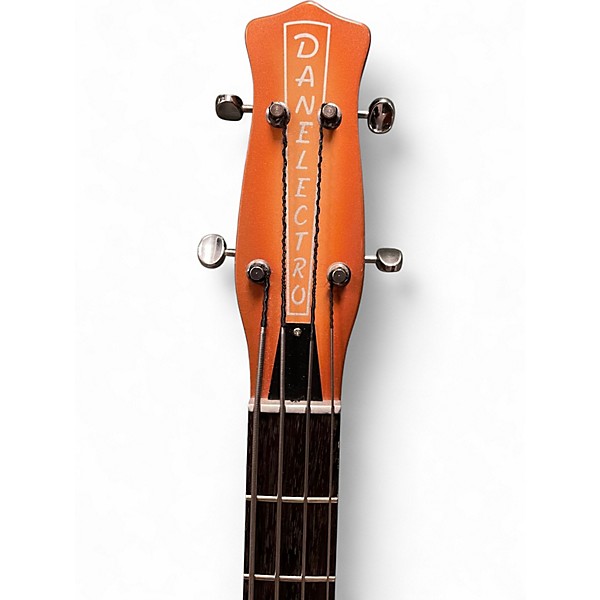 Used Danelectro Dead-On 58 Longhorn Copper Burst Electric Bass Guitar