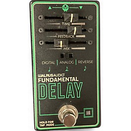 Used Walrus Audio Fundamental Series Delay Effect Pedal