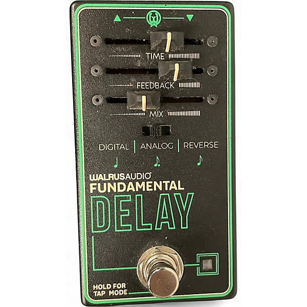 Used Walrus Audio Fundamental Series Delay Effect Pedal