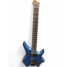 Used Hils NEXT HN5 Blue Solid Body Electric Guitar