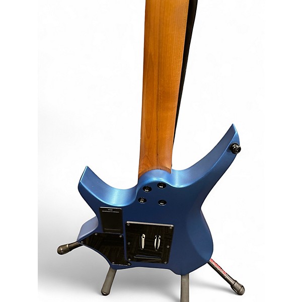 Used Hils NEXT HN5 Blue Solid Body Electric Guitar