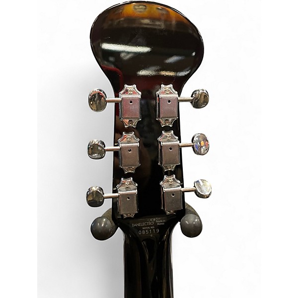 Used Danelectro Sitar  Coral Crackel Solid Body Electric Guitar