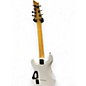 Used Schecter Guitar Research Demon 7 String Alpine White Solid Body Electric Guitar