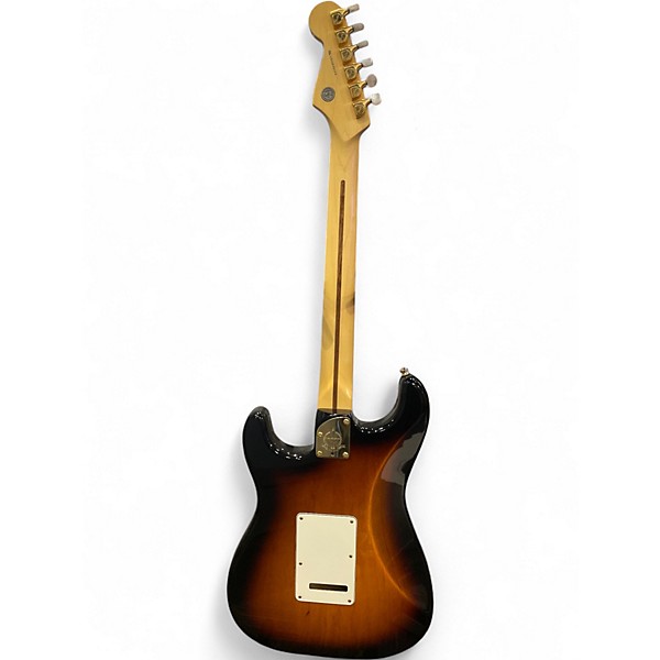 Used Fender 60th Anniversary Commemorative American Standard Stratocaster 2 Color Sunburst Solid Body Electric Guitar