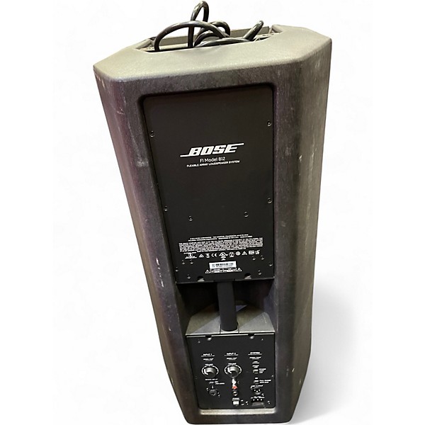 Used Bose F1 Model 812 Flexible Array Loudspeaker and Subwoofer Combo Sound Package