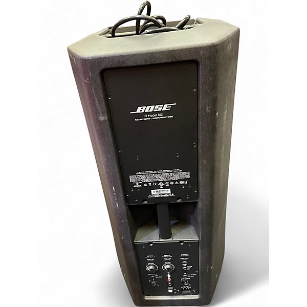 Used Bose F1 Model 812 Flexible Array Loudspeaker and Subwoofer Combo Sound Package