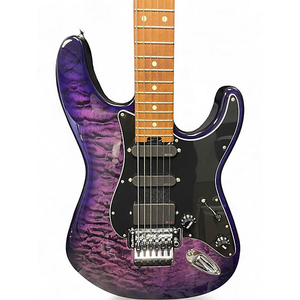 Used Charvel Sfogli Signature Pro-Mod So-Cal Style 1 HSS Purple Burst Solid Body Electric Guitar