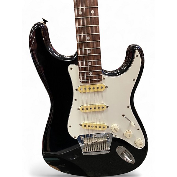 ギター Fender Japan Stratocaster black Fender Japan Stratocaster Black 1994 – Chicago Music Exchange