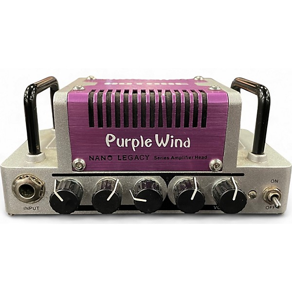 Used Hotone Effects Purple Wind Guitar Mini Stack Battery Powered Amp