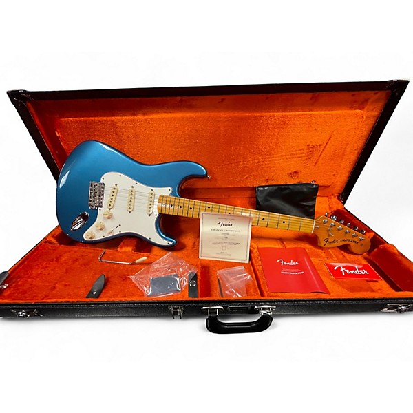 Used 2025 Fender AMERICAN VINTAGE II 1973 STRATOCASTER Lake Placid Blue Solid Body Electric Guitar