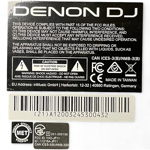 Used Denon DJ prime go DJ Controller