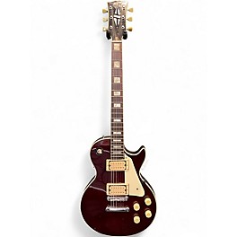 Used 1970s Hondo HLP-2W1 Wine Red Solid Body Electric Guitar