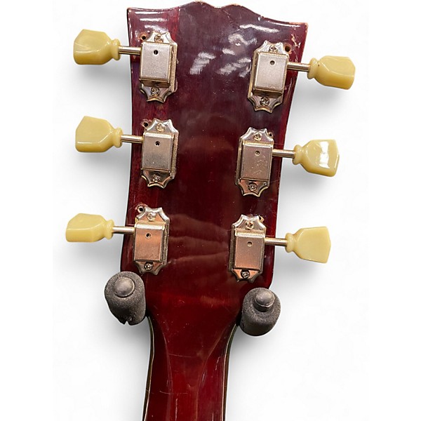 Used 1970s Hondo HLP-2W1 Wine Red Solid Body Electric Guitar