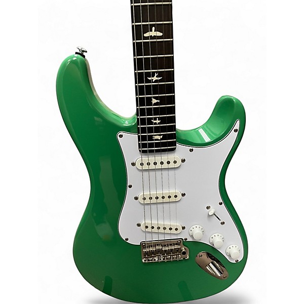 Used PRS SE Silver Sky evergreen Solid Body Electric Guitar