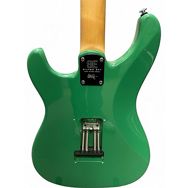 Used PRS SE Silver Sky evergreen Solid Body Electric Guitar