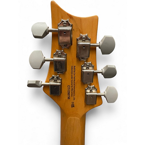 Used PRS SE Silver Sky evergreen Solid Body Electric Guitar