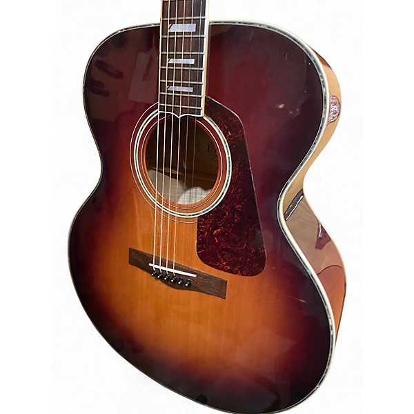 Used Fender 1505sx honey sunburst Acoustic Guitar