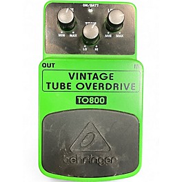 Used Behringer TO800 Vintage Tube Overdrive Effect Pedal