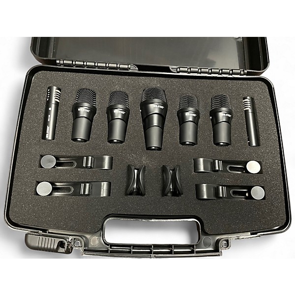 Used Digital Reference DRDK7 7 Piece Percussion Microphone Pack