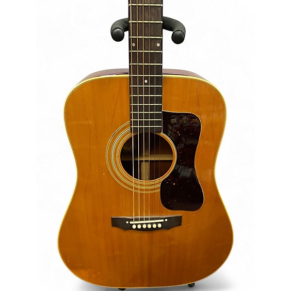 Vintage 1976 Guild D40 Natural Acoustic Guitar