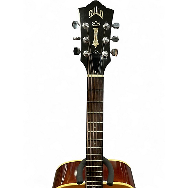 Vintage 1976 Guild D40 Natural Acoustic Guitar