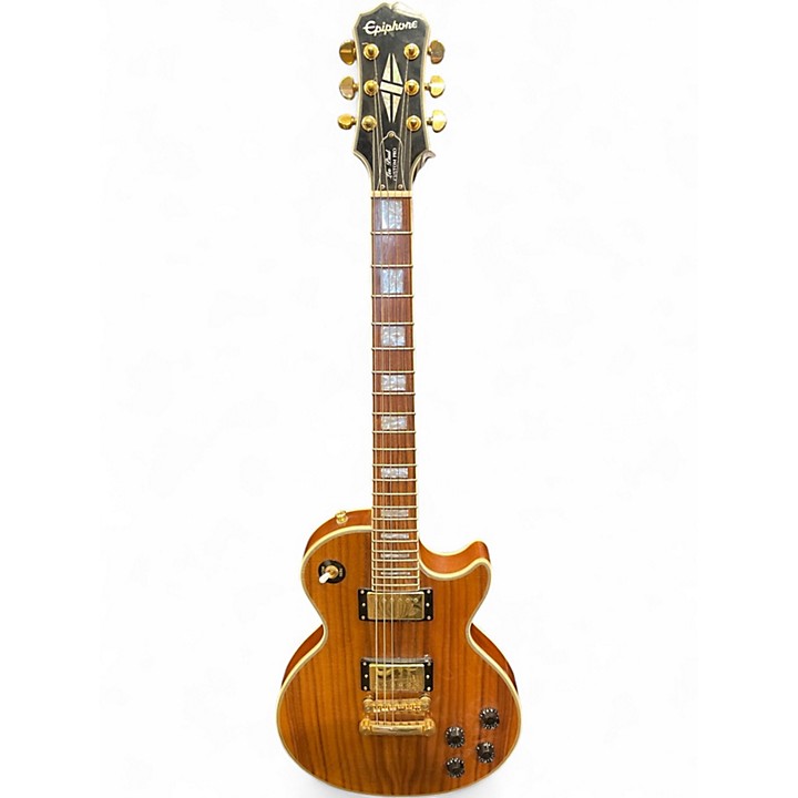 ギター Epiphone Les Paul Custom Koa Natural Epiphone Les Paul Custom Koa Natural