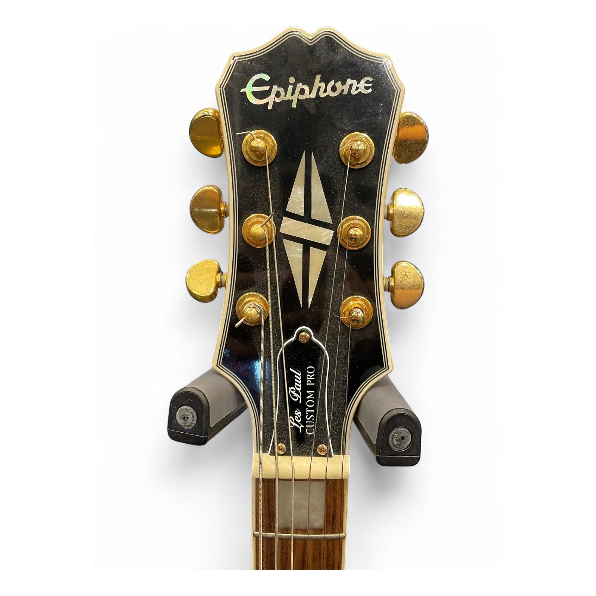 Used Epiphone Les Paul Custom Pro Koa Solid Body Electric