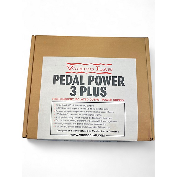 Used Voodoo Lab pedal power 3 plus Power Supply