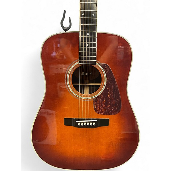 Used Morris M-50 Sunburst Acoustic Guitar