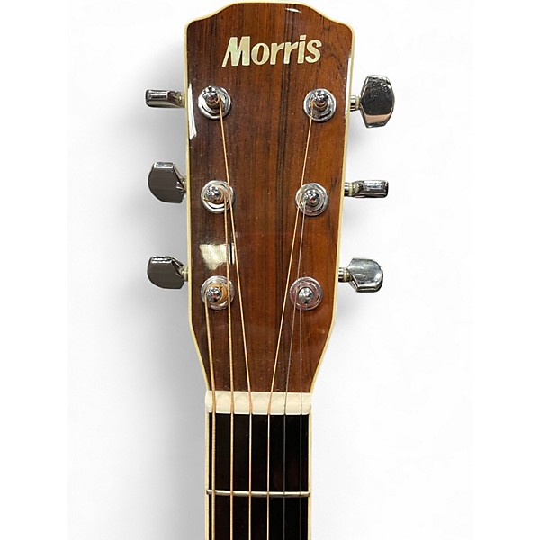 Used Morris M-50 Sunburst Acoustic Guitar