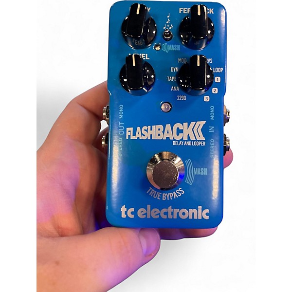 ギター tc electronic FLASHBACK Delay and Looper TC Electronic Flashback Delay and Looper Tone Print Guitar