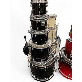 Used TAMA 5 Piece Starclassic Black Drum Kit