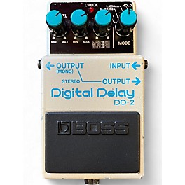 Used BOSS DD2 Digital Delay Effect Pedal