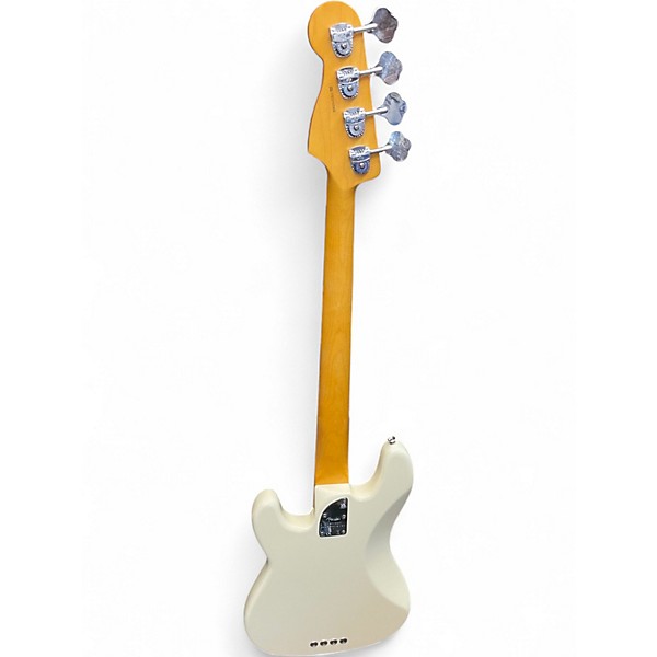 Used Fender American Professional II Precision Bass Pearl White Electric Bass Guitar