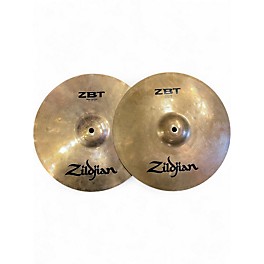 Used Zildjian 13in ZBT Hi Hat Pair Cymbal