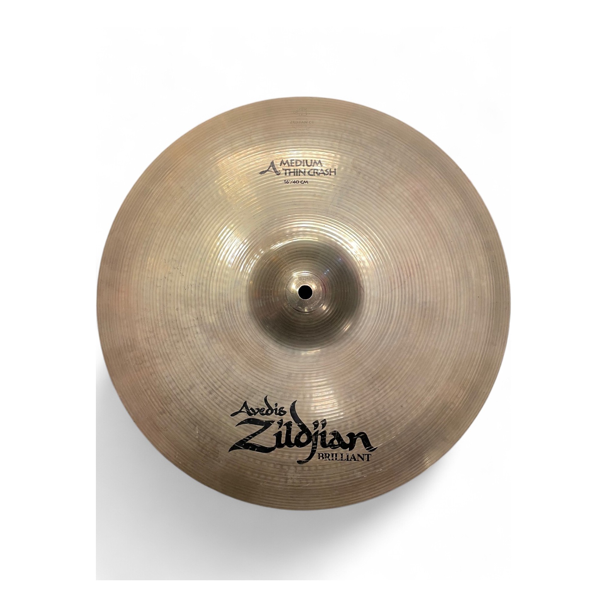 Used Zildjian 16in A Series Medium Thin Crash Cymbal 36