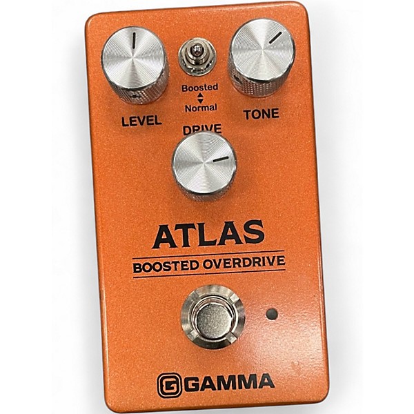 Used GAMMA Atlas boosted overdrive Effect Pedal